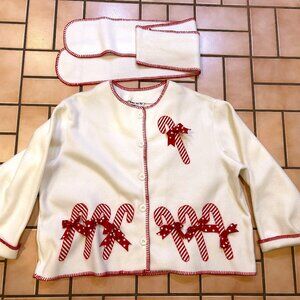 NEW SHANE LEE INC soft JACKET & SCARF XXXL